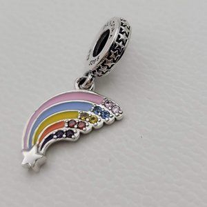 New Authentic Pandora Colourful Rainbow Sterling Silver 925 Dangle Charm 799351